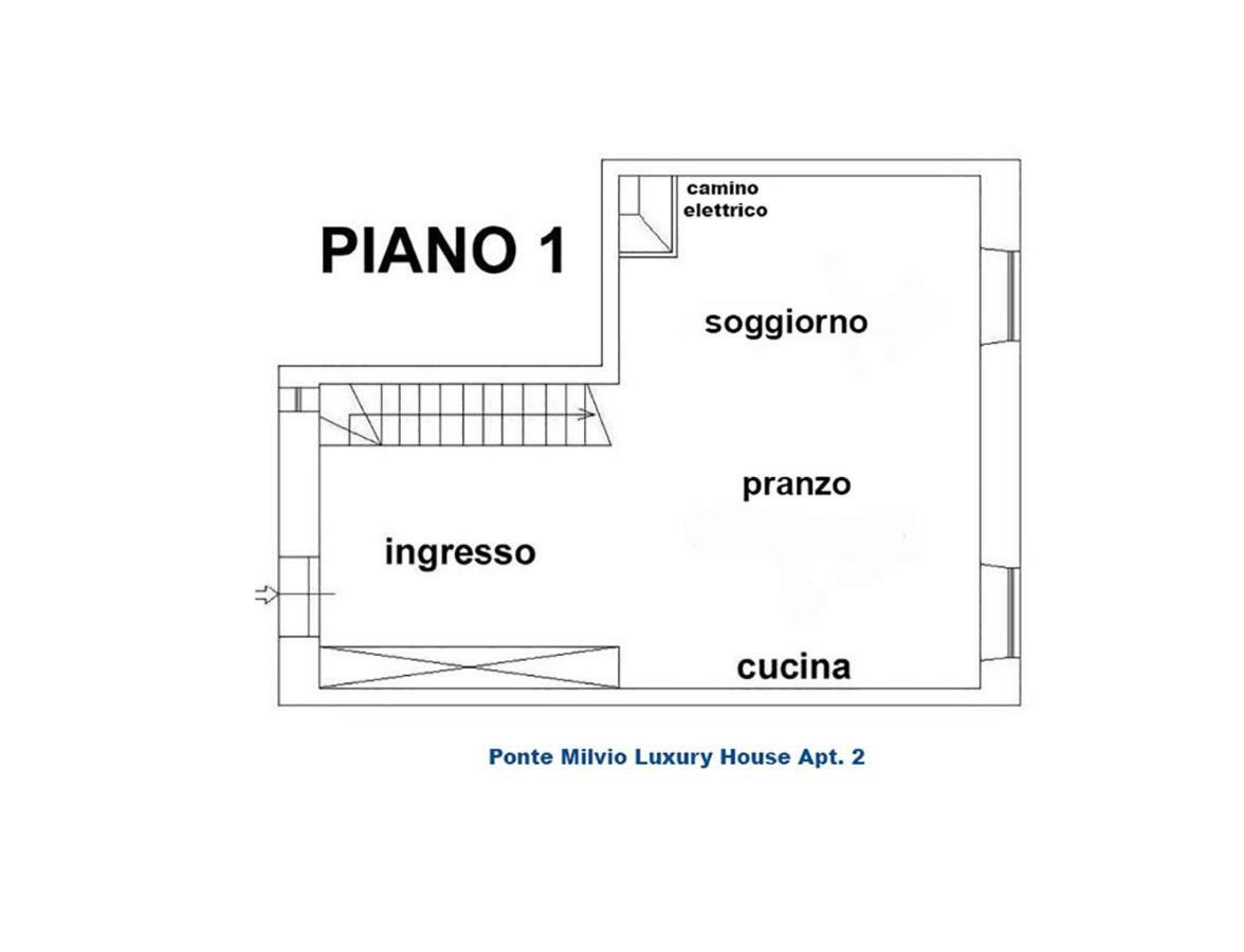 Ponte Milvio Luxury House Apartment Rome Exterior photo